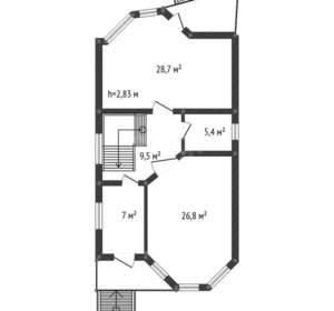 Дом 150м², 2-этажный, участок 6 сот.  