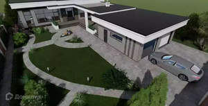 Дом 355м&sup2;, 1-этажный, участок 13 сот.  