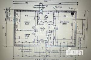 Дом 71м², 1-этажный, участок 3 сот.  