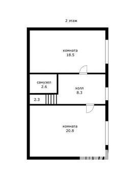 Дом 105м&sup2;, 2-этажный, участок 4 сот.  