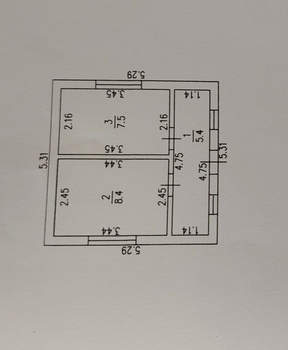 Дача 22м², 1-этажный, участок 7 сот.  