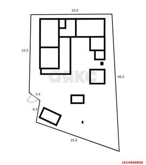 Дом 650м², 3-этажный, участок 8 сот.  