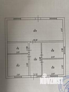 Дом 100м², 1-этажный, участок 9 сот.  