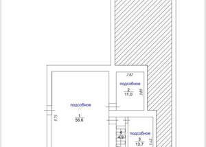 Дом 424м&sup2;, 2-этажный, участок 8 сот.  