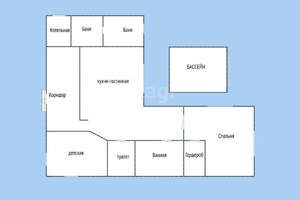 Дом 100м², 1-этажный, участок 6 сот.  