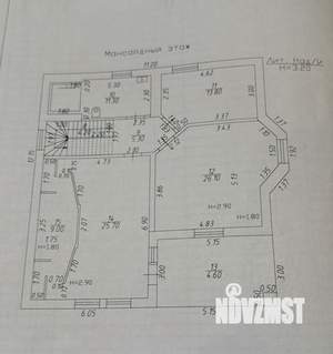 Дом 180м², 2-этажный, участок 8 сот.  