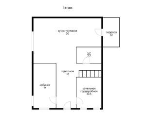 Дом 151м², 2-этажный, участок 5 сот.  