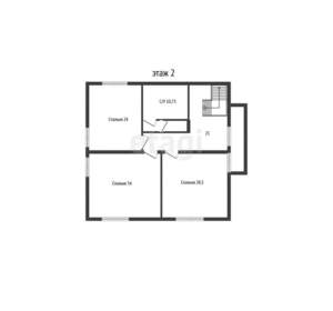 Дом 350м², 2-этажный, участок 4 сот.  