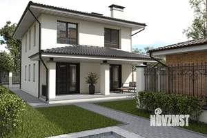 Коттедж 170м&sup2;, 2-этажный, участок 7 сот.  