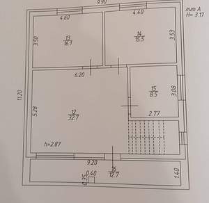 Дом 230м², 8-этажный, участок 4 сот.  
