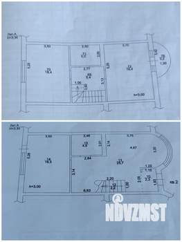 Таунхаус 101м², 2-этажный, участок 1 сот.  