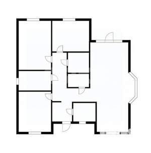 Дом 140м&sup2;, 1-этажный, участок 6 сот.  