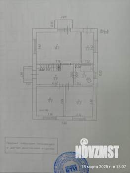 Дача 106м², 2-этажный, участок 3 сот.  