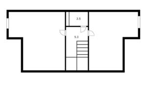 Дом 116м², 2-этажный, участок 1 сот.  