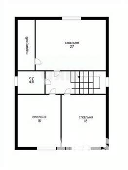 Дом 173м², 2-этажный, участок 4 сот.  