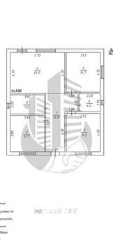 Дом 105м², 1-этажный, участок 4 сот.  