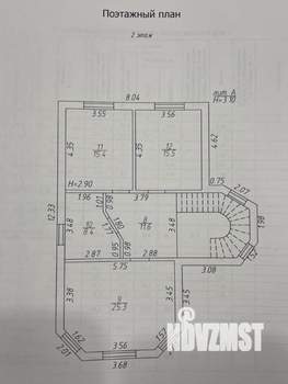 Дом 170м&sup2;, 2-этажный, участок 4 сот.  