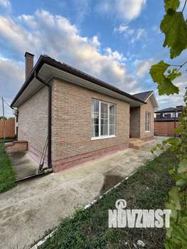 Дом 88м&sup2;, 1-этажный, участок 3 сот.  