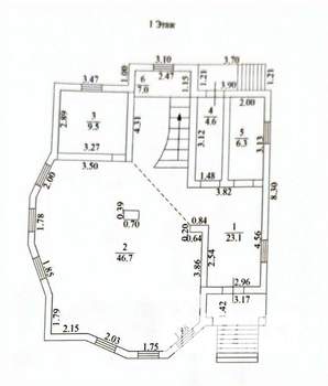 Дом 180м², 2-этажный, участок 6 сот.  