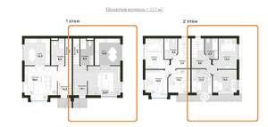 Таунхаус 120м², 2-этажный, участок 2 сот.  