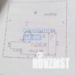 Дача 74м², 1-этажный, участок 7 сот.  