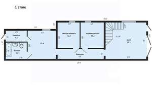 Дом 734м², 4-этажный, участок 7 сот.  