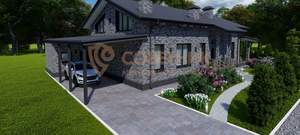 Дом 200м&sup2;, 2-этажный, участок 4 сот.  