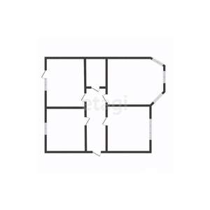 Дом 96м&sup2;, 1-этажный, участок 8 сот.  