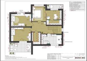 Дом 233м&sup2;, 2-этажный, участок 9 сот.  