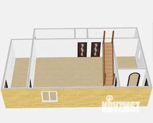 Дом 120м&sup2;, 2-этажный, участок 3 сот.  