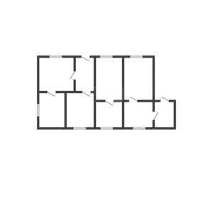Дом 112м², 1-этажный, участок 4 сот.  
