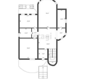 Дом 560м², 3-этажный, участок 8 сот.  