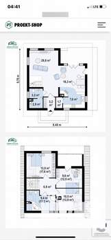 Дом 140м², 2-этажный, участок 4 сот.  