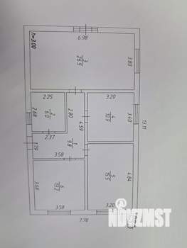 Дача 85м², 1-этажный, участок 4 сот.  