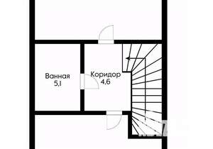 Таунхаус 93м², 2-этажный, участок 2 сот.  