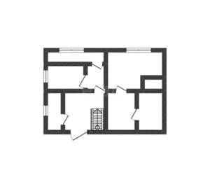 Дом 117м&sup2;, 2-этажный, участок 6 сот.  