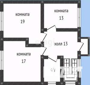 Дом 138м², 2-этажный, участок 4 сот.  