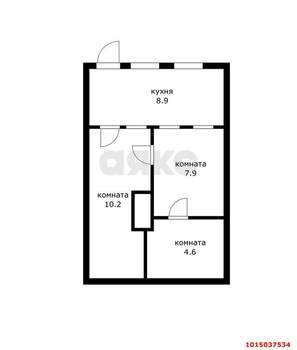 Дом 32м&sup2;, 1-этажный, участок 31 сот.  