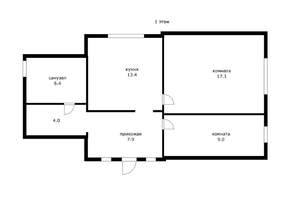 Дом 160м&sup2;, 2-этажный, участок 4 сот.  