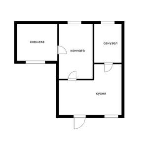 Дом 35м&sup2;, 2-этажный, участок 1 сот.  