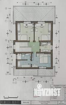 Дом 157м², 2-этажный, участок 5 сот.  