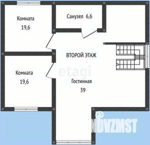 Дача 200м², 2-этажный, участок 6 сот.  