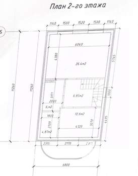 Дом 140м&sup2;, 2-этажный, участок 3 сот.  