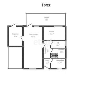 Дом 204м&sup2;, 2-этажный, участок 9 сот.  