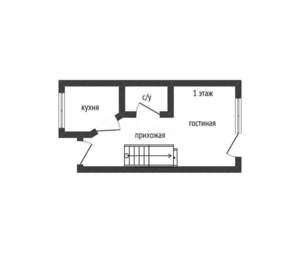 Дом 103м², 2-этажный, участок 8 сот.  