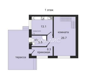 Дача 90м², 2-этажный, участок 4 сот.  