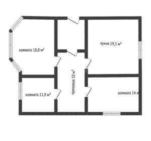 Дом 139м², 2-этажный, участок 5 сот.  