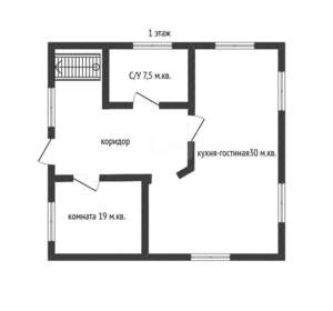 Дом 160м², 2-этажный, участок 4 сот.  