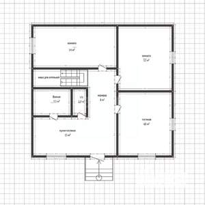 Дом 130м², 2-этажный, участок 8 сот.  