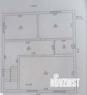 Дом 315м², 2-этажный, участок 4 сот.  